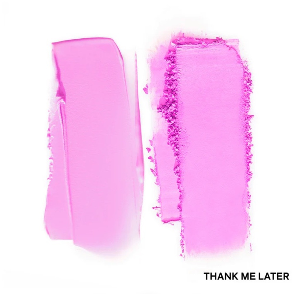 “Thank Me Later” MAJOR HEADLINES DOUBLE-TAKE CRÈME & POWDER BLUSH DUO